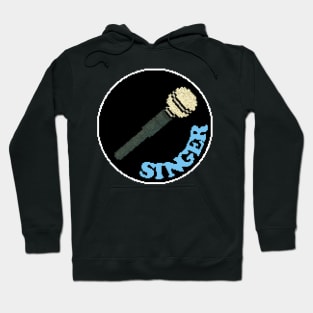 Rock Battle Card Game Singer Icon Hoodie